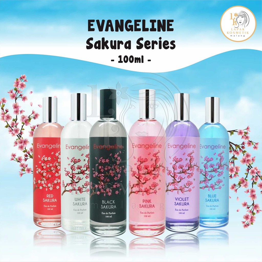 Evangeline Parfum EDP Sakura Series 100ml