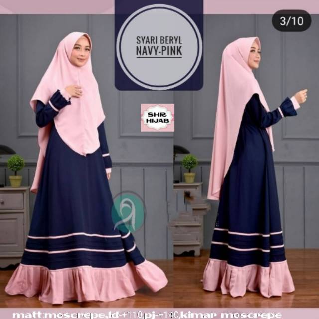 [TERMURAH] Syari Beryl Ori brand solo by SHR