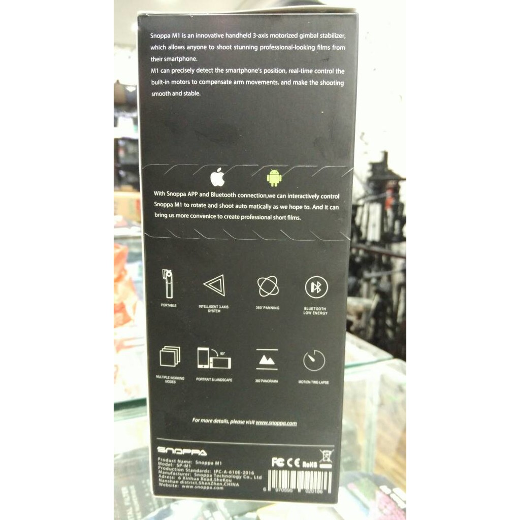 DISKON GIMBAL SNOPPA M1 HANDHELD 3 AXIS MOTORIZED SMARTPHONE HOT