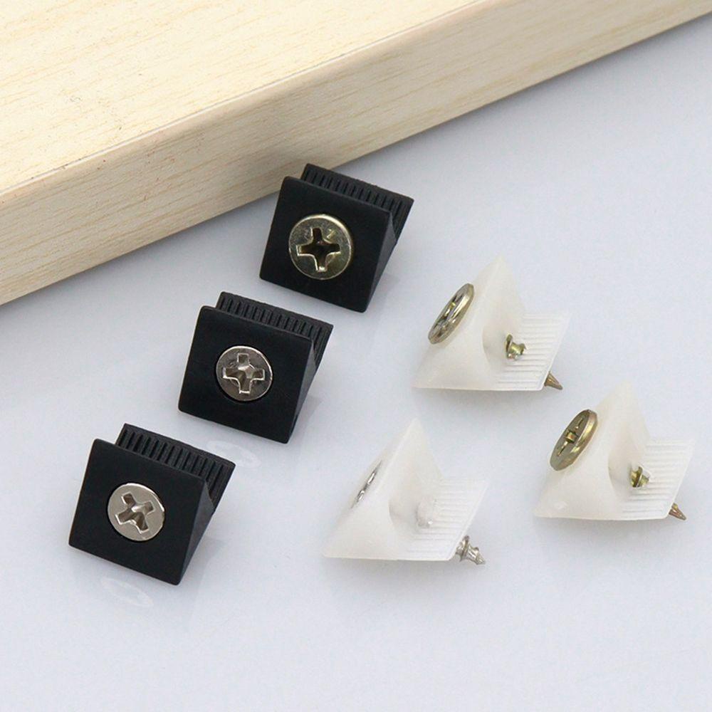 Lanfy Bracket Sudut 50Pack Furniture Chest Drawer Fitting Metal Dengan Sekrup Hardware