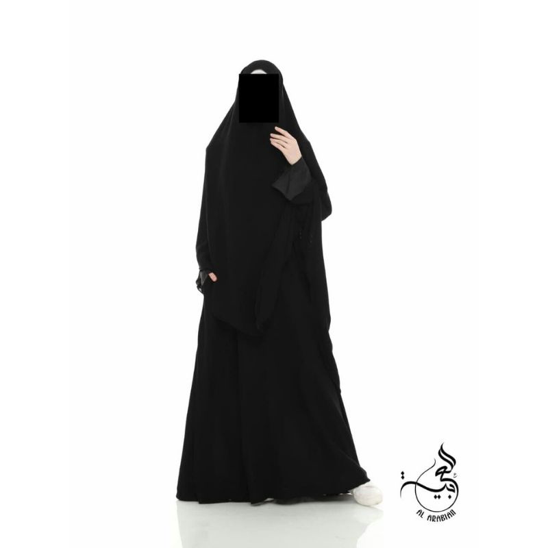 Al Arabian Exclusive Khimar Double Layer Al Arabian