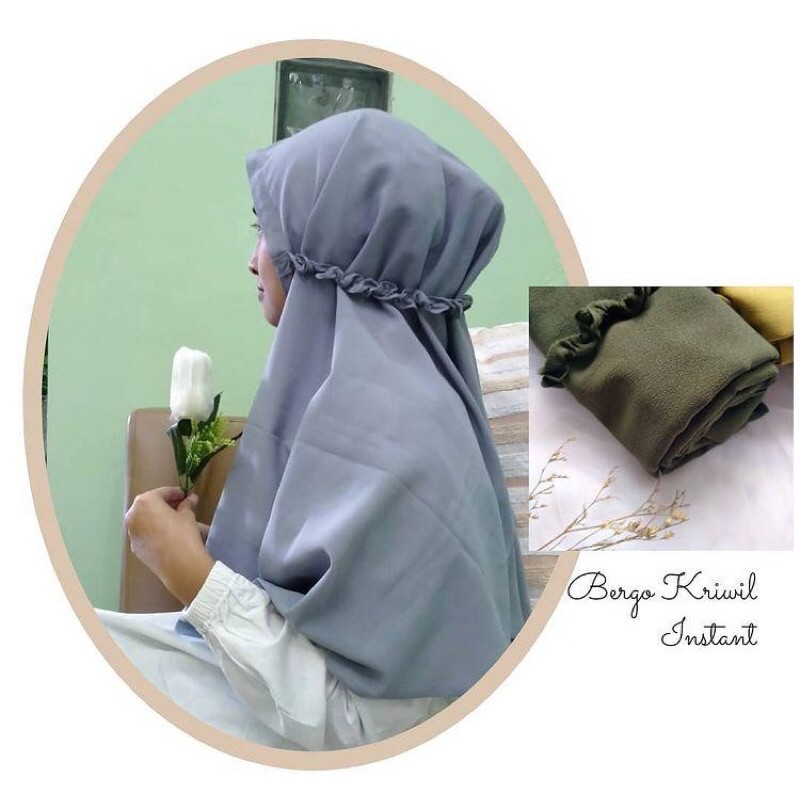 HIJAB BERGO INSTAN MARYAM AULIA KRIWIL