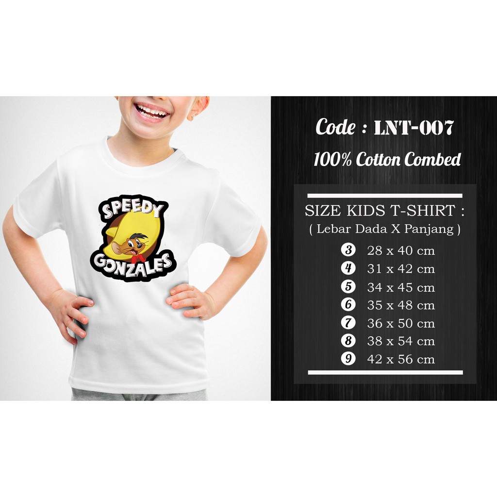 [FREE NAMA !!] Kaos Anak &amp; Family Looney Tunes 100% COTTON PREMIUM