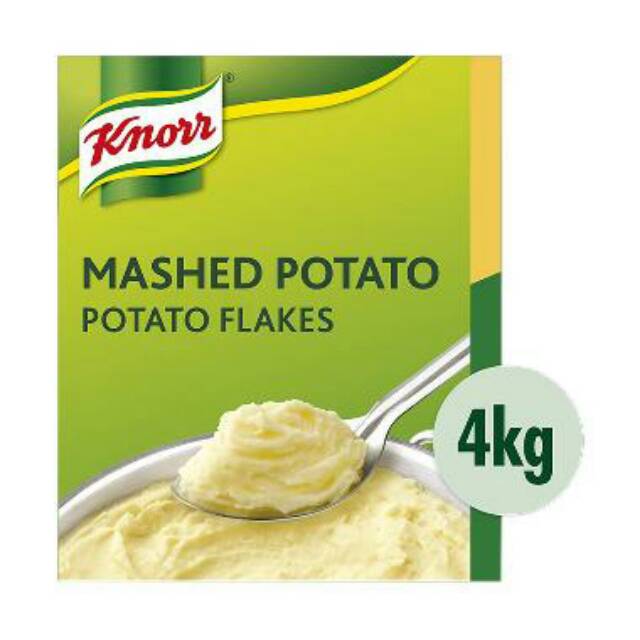 

Knorr mashed potato 500 gram 4 kg
