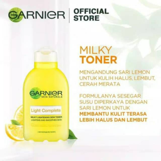 GARNIER LIGHT COMPLETE TONER