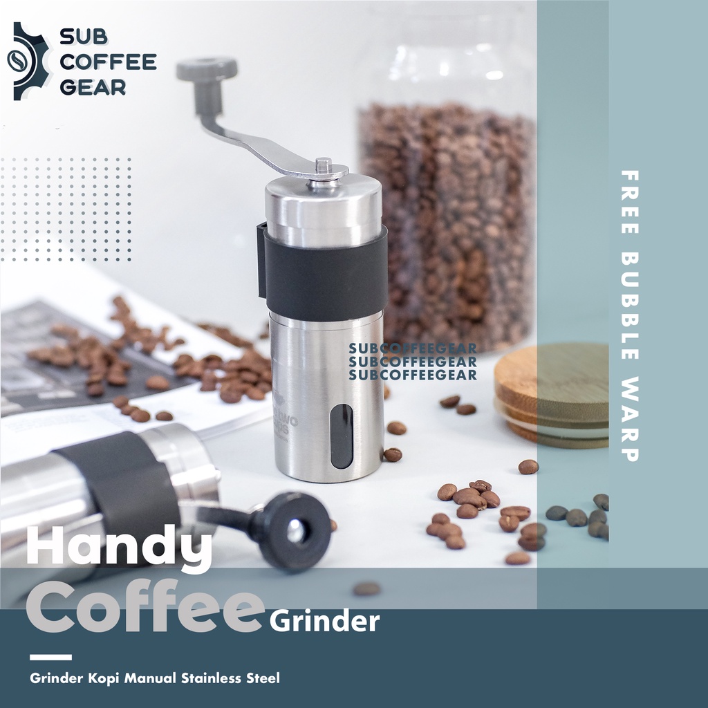Jual GRINDER KOPI GRINDER MANUAL COFFEE GRINDER PENGGILING KOPI ALAT GILINGAN KOPI MINI GRINDER