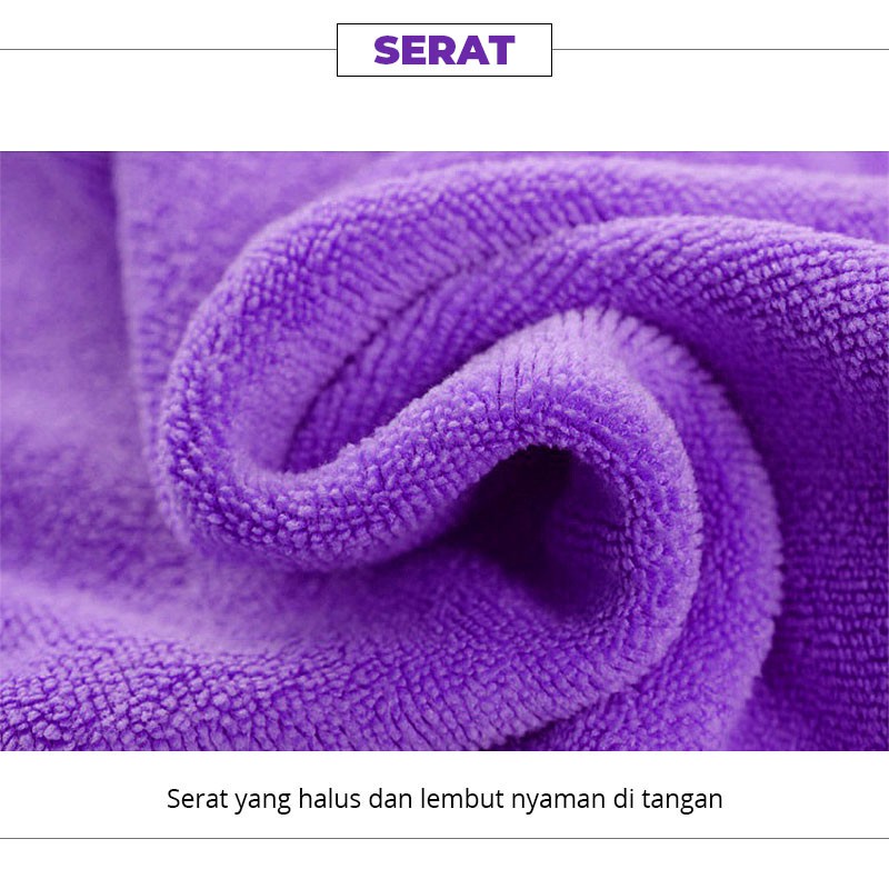 Handuk Lap Tangan/ Wajah / Lap Cuci Tangan / Hand Towel - missbejogrosir