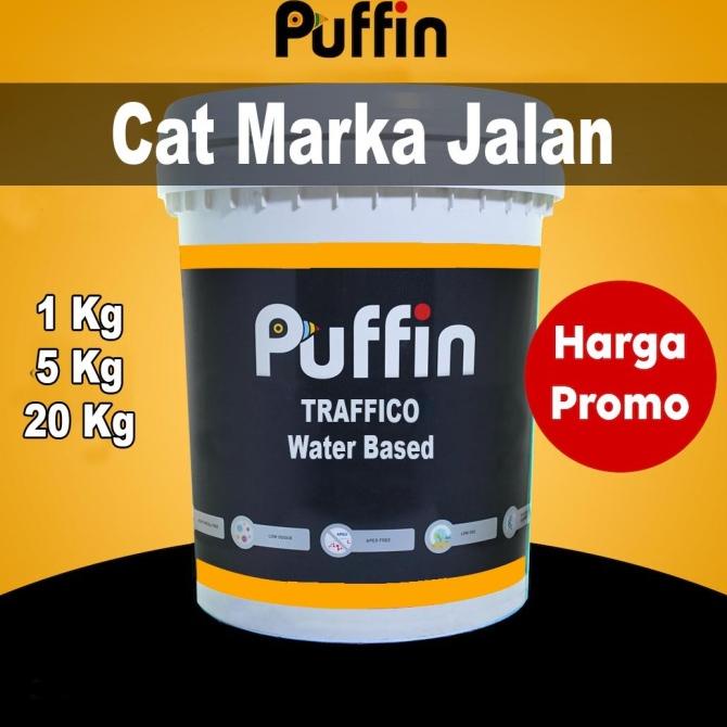 Cat marka jalan Puffin Traffico waterbased 20kg Termurah