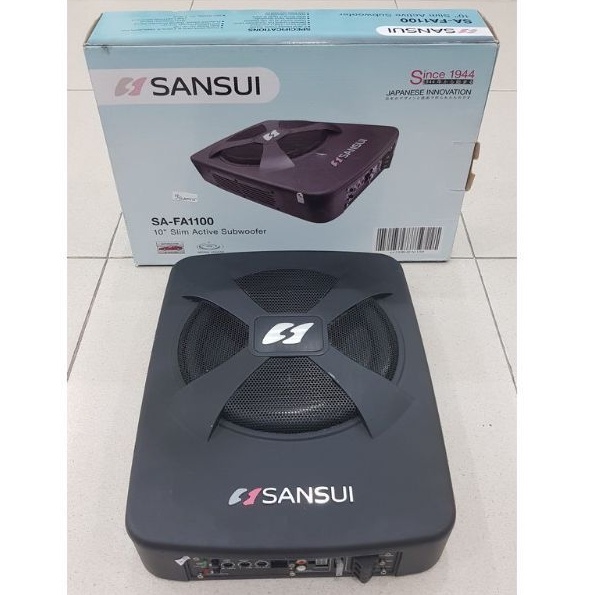 Jual Subwoofer Aktif Inchi Slim Sansui Sa Fa Subwoofer Kolong Shopee Indonesia