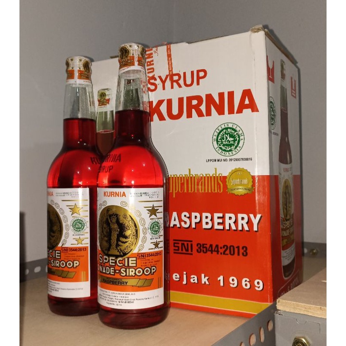 Jual Syrup Kurnia Raspberry Ml Syrup Jadoel Shopee Indonesia