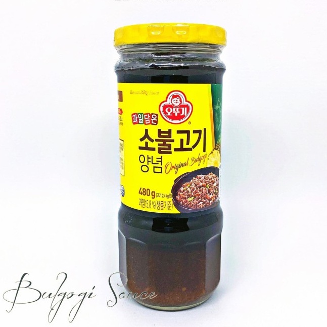 

Ottogi Beef Bulgogi Sauce Marinade | Saus BBQ Beef Bulgogi 480Gr