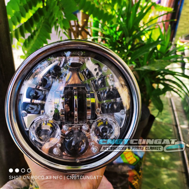 Lampu Daymaker 16 Led 5 75 Inch Set Batok Cb 125 Import Original