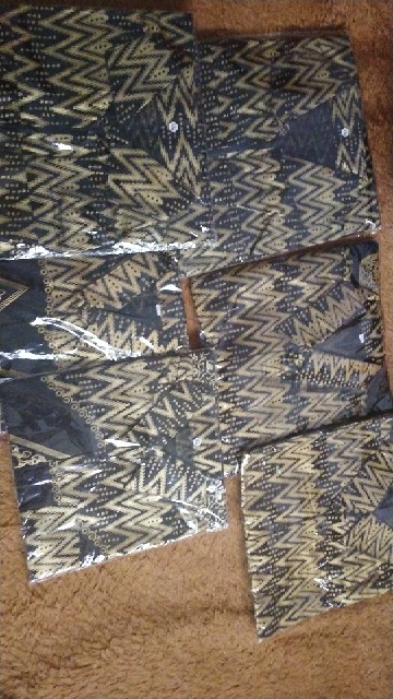 Batik Couple Keluarga Sania Ruffle Ori Ndoro Jowi Dnt Motif Wayang Prada