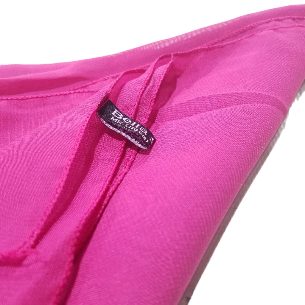 Fashion Official Kerudung Segi Empat BELLA SQUARE Warna Terlengkap Lilac Premium