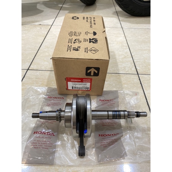 CRANKSHAFT KRUK KREK AS KPH KARISMA SUPRA X 125 2007-2014 ORIGINAL ORI ASLI HONDA AHM 1300A-KPH-880
