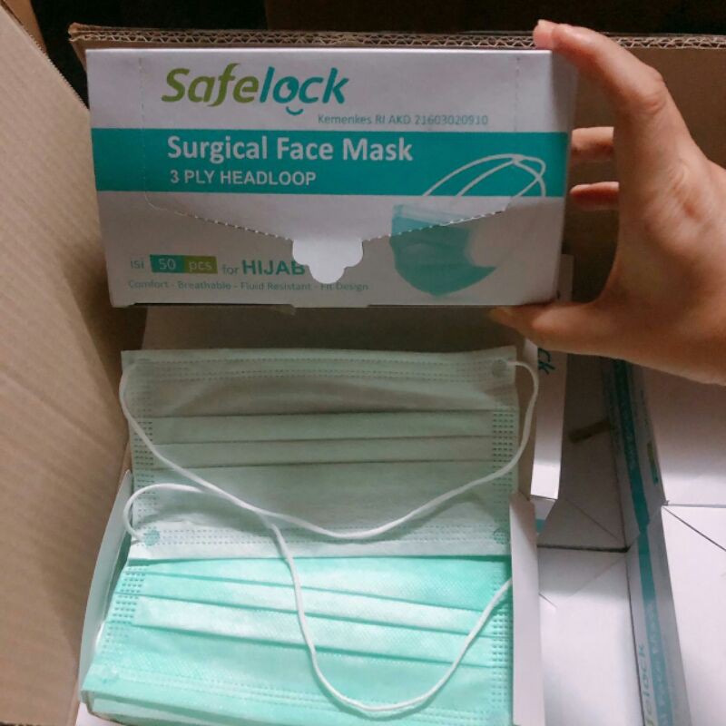 masker SAFELOCK HIJAB KEMENKES