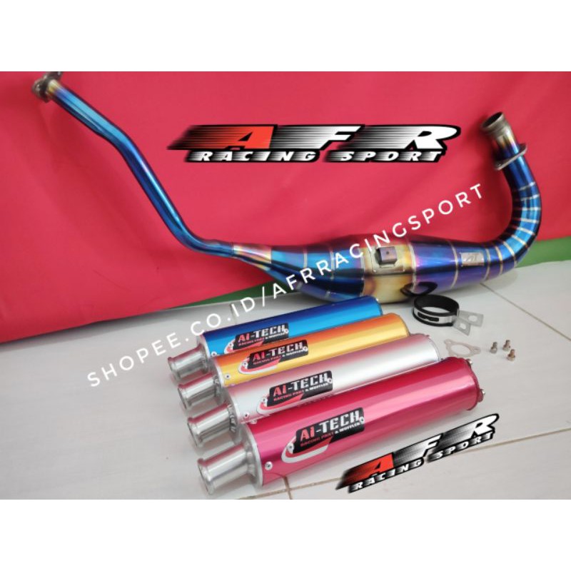 Knalpot Ninja R RR Aitech Bluemoon Silincer warna model Cobra