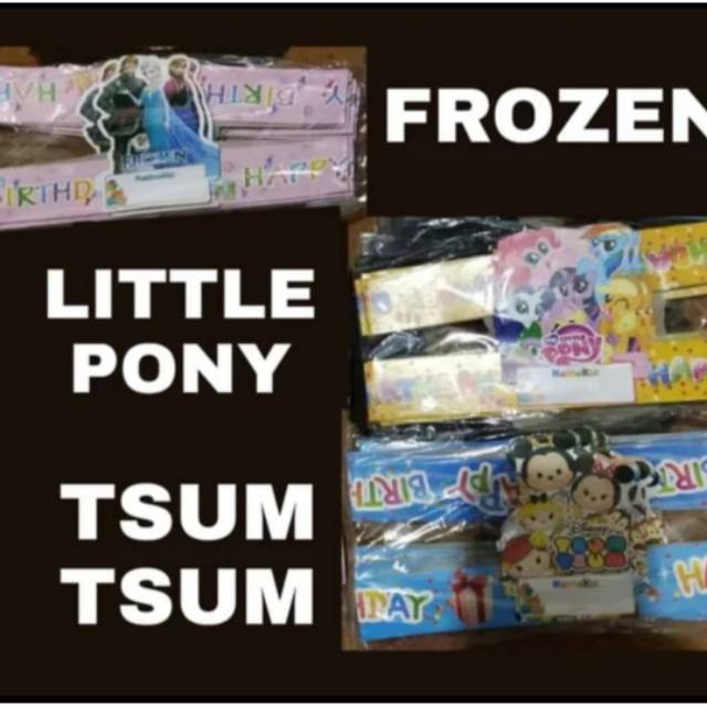 Topi Ulang Tahun Little Pony Kuda Poni