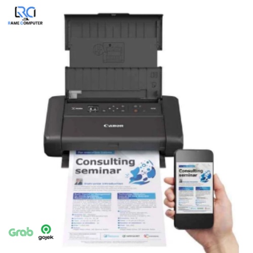 PRINTER CANON  TR150 MOBILE BLUETOOTH WIFI LAN  With Battery Portable Printer