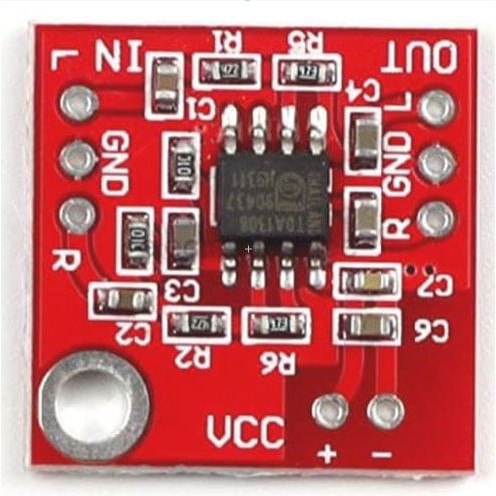 Stereo headphone Amplifier Board TDA1308