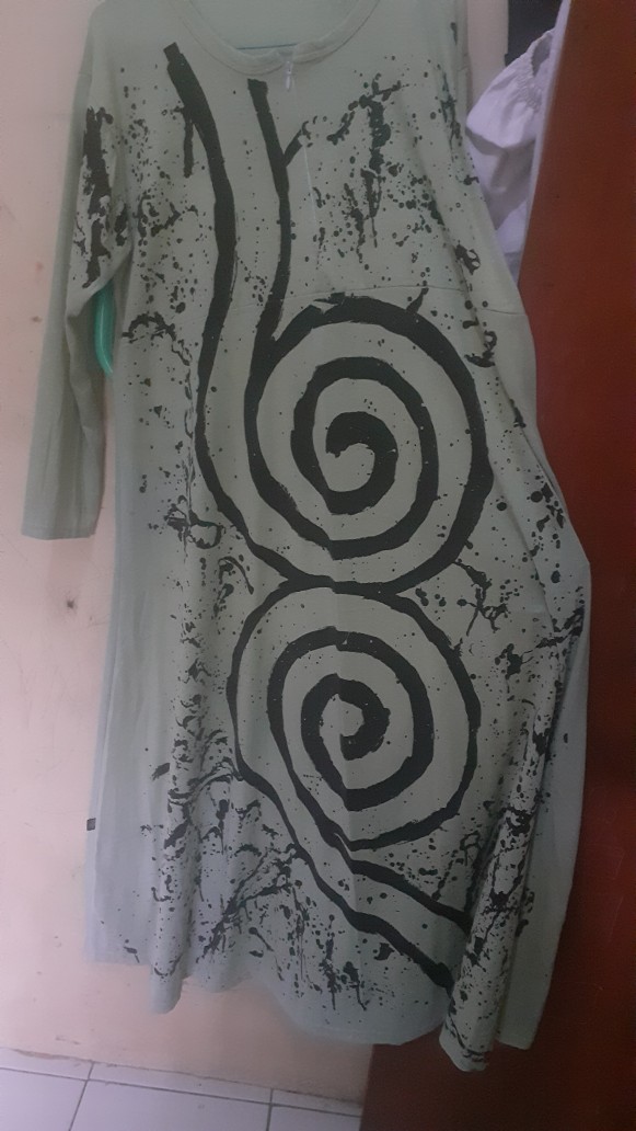 (cod) Gamis Khumaira || Gamis Kaos Super || Gamis Adem Lengan Panjang Elegan || Gamis Motif Batik