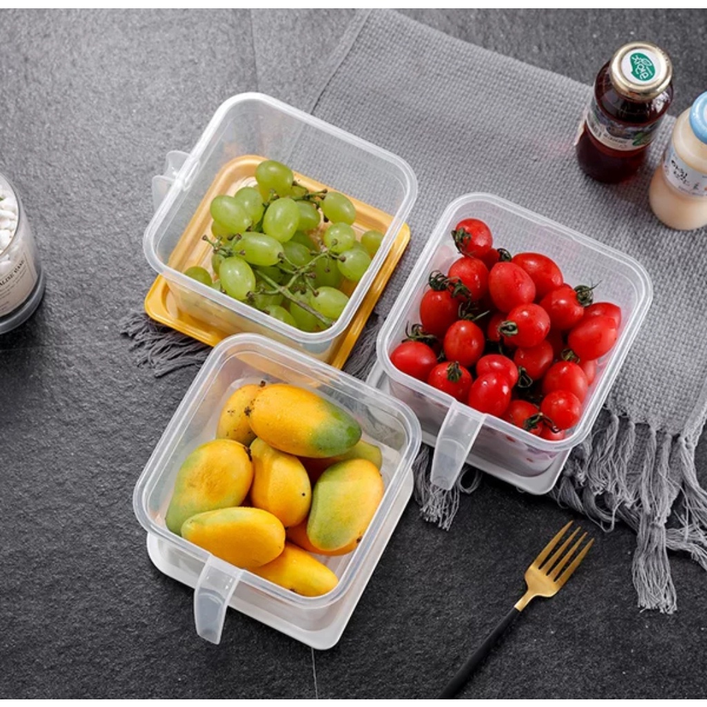 KA 52 Kotak Kulkas Organizer Buah Sayur Daging Snack Bumbu DLL