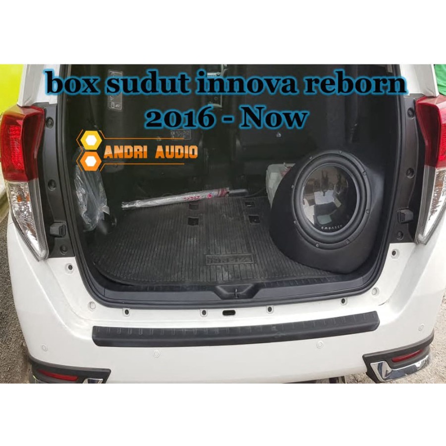 Box Sudut Custom Innova Reborn 2016-2018 Subwoofer 12in Pojok / 10in
