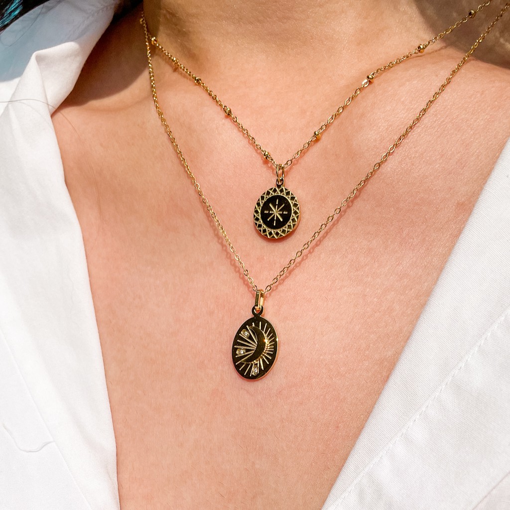 Mong&Co Classic Sol & Luna Necklace