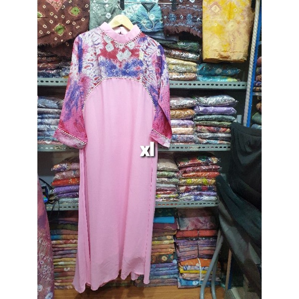 dress jumputan