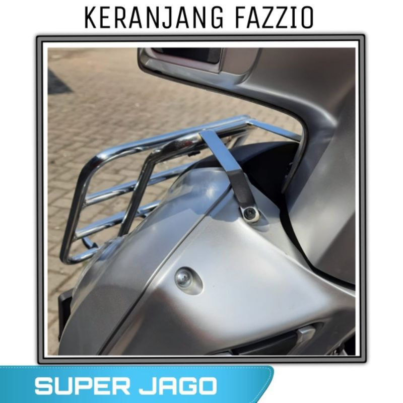 Rak Besi Keranjang Besi Depan Fazzio