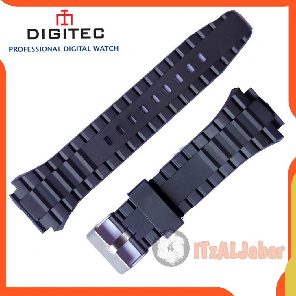 Tali jam tangan Digitec 3009 rubber strap Tali jam Digitec dg 3009t
