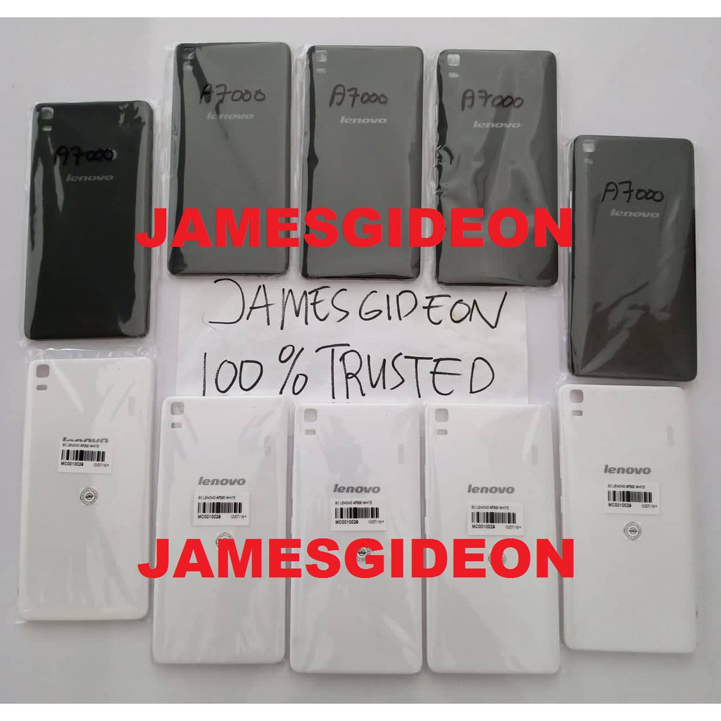 Backdoor Backcase Backcover Casing Tutup Baterai LENOVO A7000 ORIGINAL