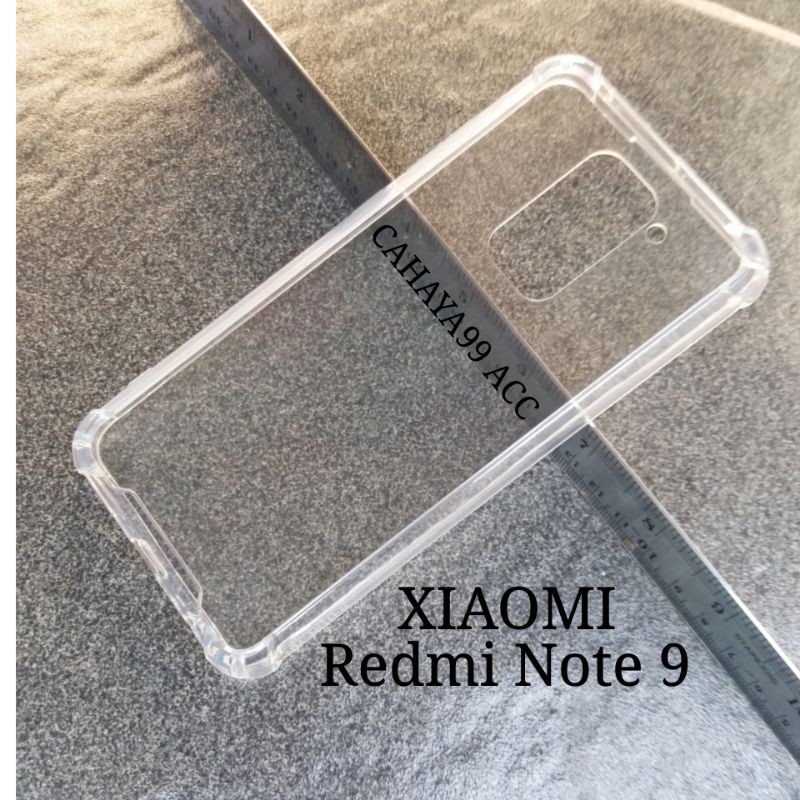 Xiaomi Redmi Note 9 Anticrack Case Fiber Anti Crack Akrilik
