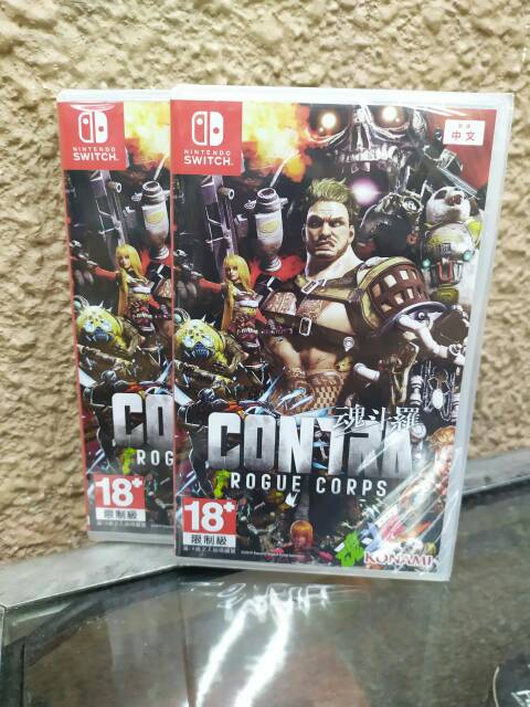 Switch Contra Rogue Corps