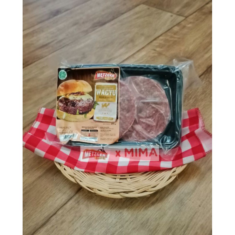 

Metzger Halal Daging Burger Wagyu Australia 200gr