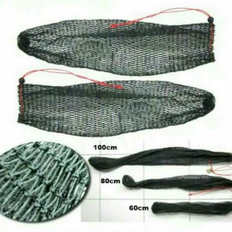 karamba wadah ikan bahan tebal panjang 60,80 dan 100cm