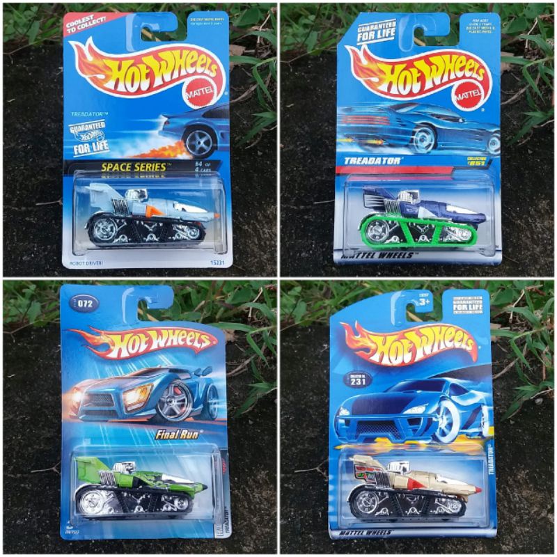 hot wheels lawas blue card treadator