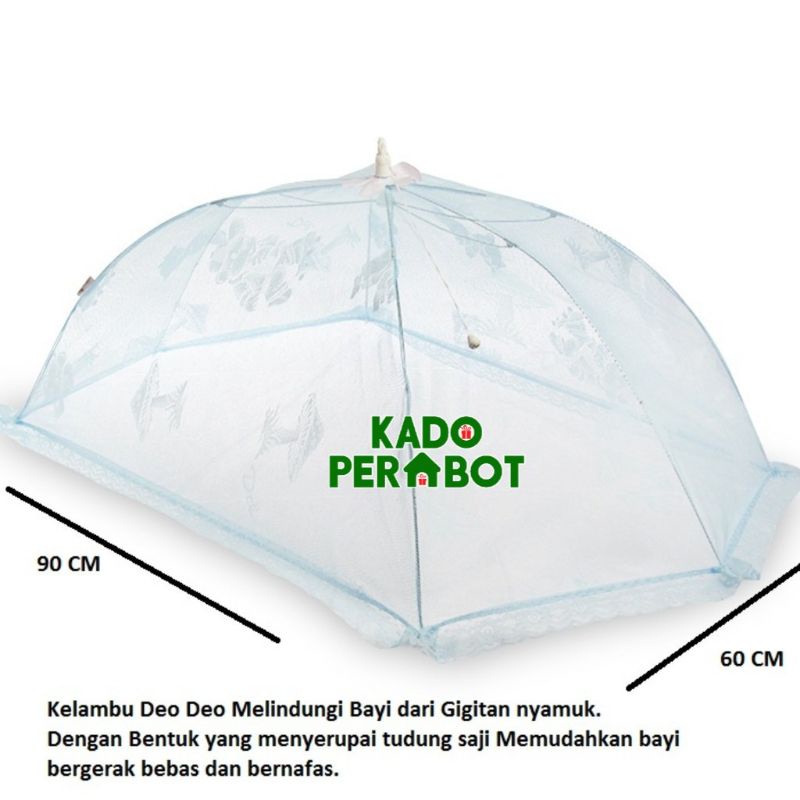 kelambu bayi lipat - kojong bayi - baby mosquito net deo deo