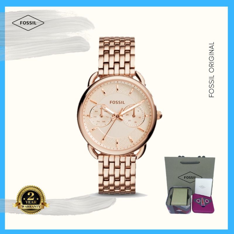 [BERGARANSI] JAM TANGAN WANITA FOSSIL TAILOR ES 3713