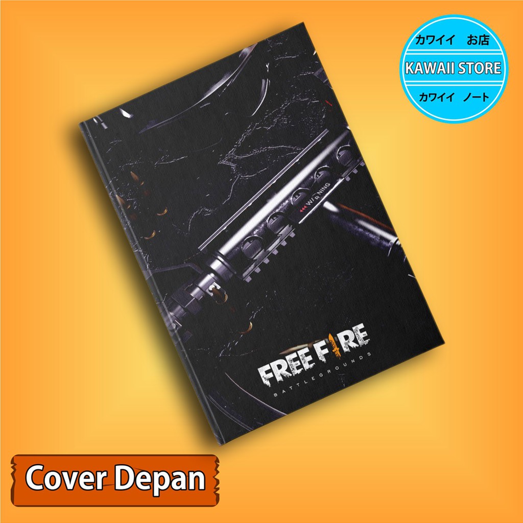 

Notebook / Pocket book Hard Cover game FF WEAPON B uk A5 & A6 / Notes Book