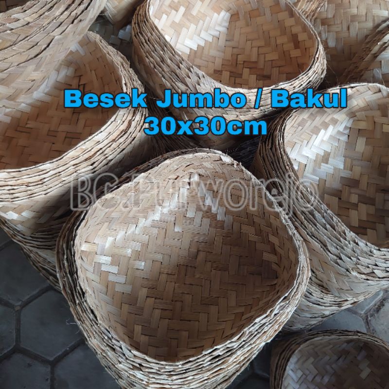 Besek Bambu 30x30 | Besek 30x30 | Besek Tempat Merpati