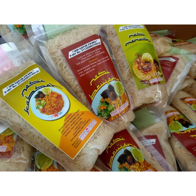 Nasi Kabsah, Nasi Mandhi, Nasi Briyani Frozen Food