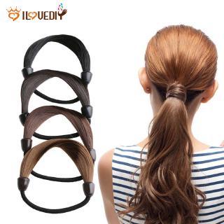 Ikat Rambut  Elastis Invisible untuk  Wanita  Shopee Indonesia