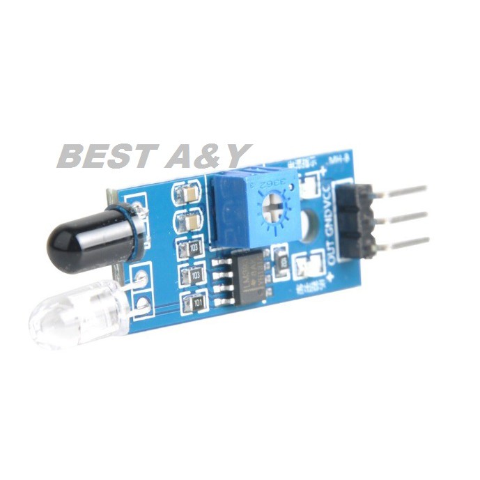 Sensor Inframerah IR Infrared Obstacle Avoidance Sensor Module for Arduino Smart Car Robot rintangan