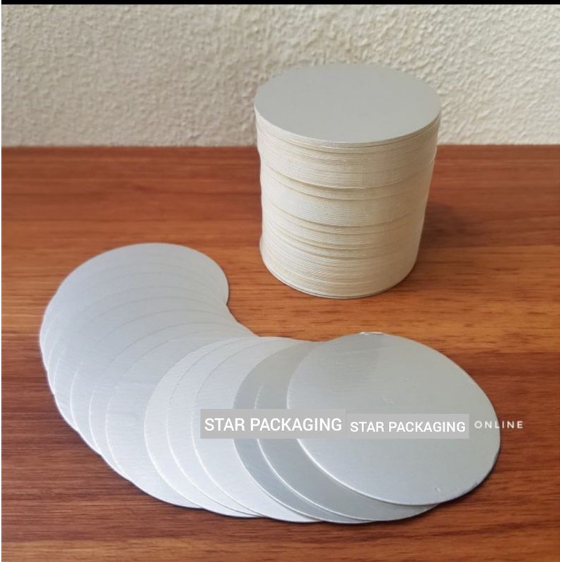 Seal Induksi PET 51mm Segel Alumunium Foil Tutup Jar Toples Plastik Seal Alumunium Seal Induksi 5,1C