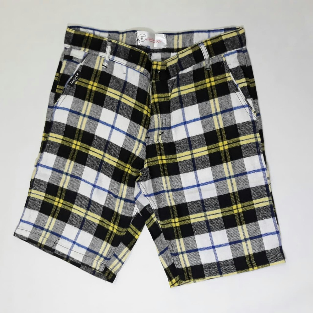 Celana Pendek Pria / Celana Pendek Kotak - Kotak