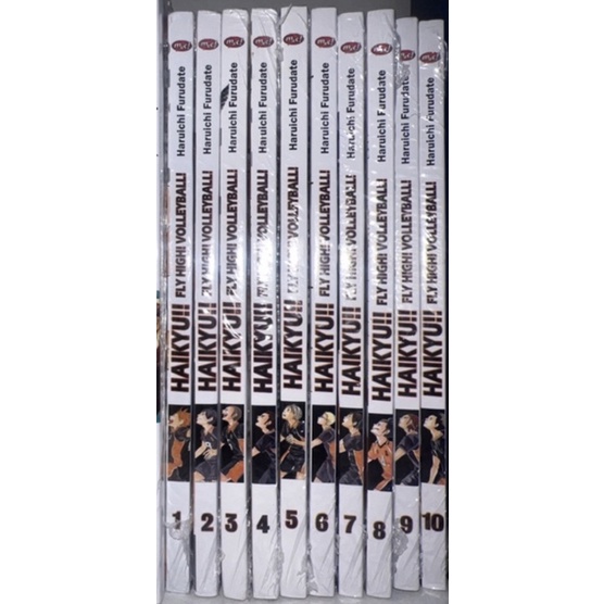 SEGEL Set Komik / Manga Haikyuu Vol 1 2 3 4 5 6 7 8 9 10 Bahasa Indonesia Ver