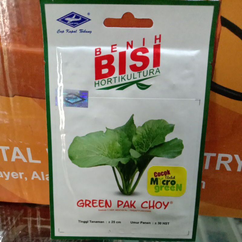 BENIH BISI SAWI GREEN PAK CHOY ISI 1500 BIJI