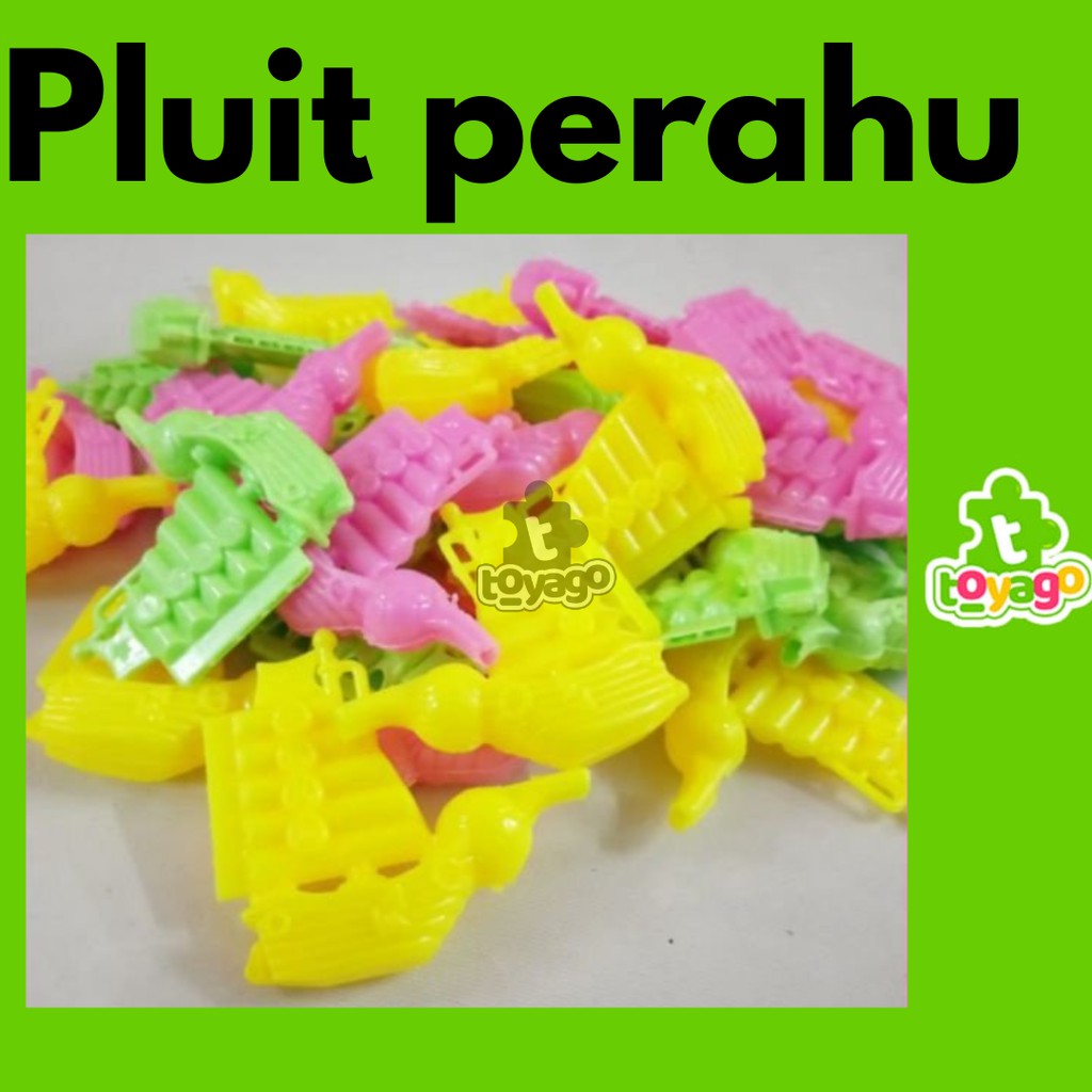 Mainan Pluit Perahu Isi +-100 pcs Grosir Murah