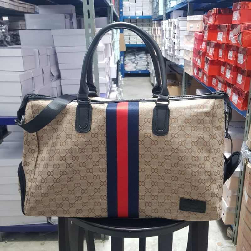 [COD] 4028 Large GG Nylon Tote Bag